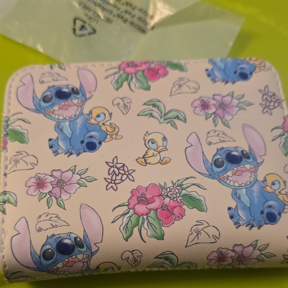 Loungefly Blue and Pink Stitch Bag - Picture 2 of 5